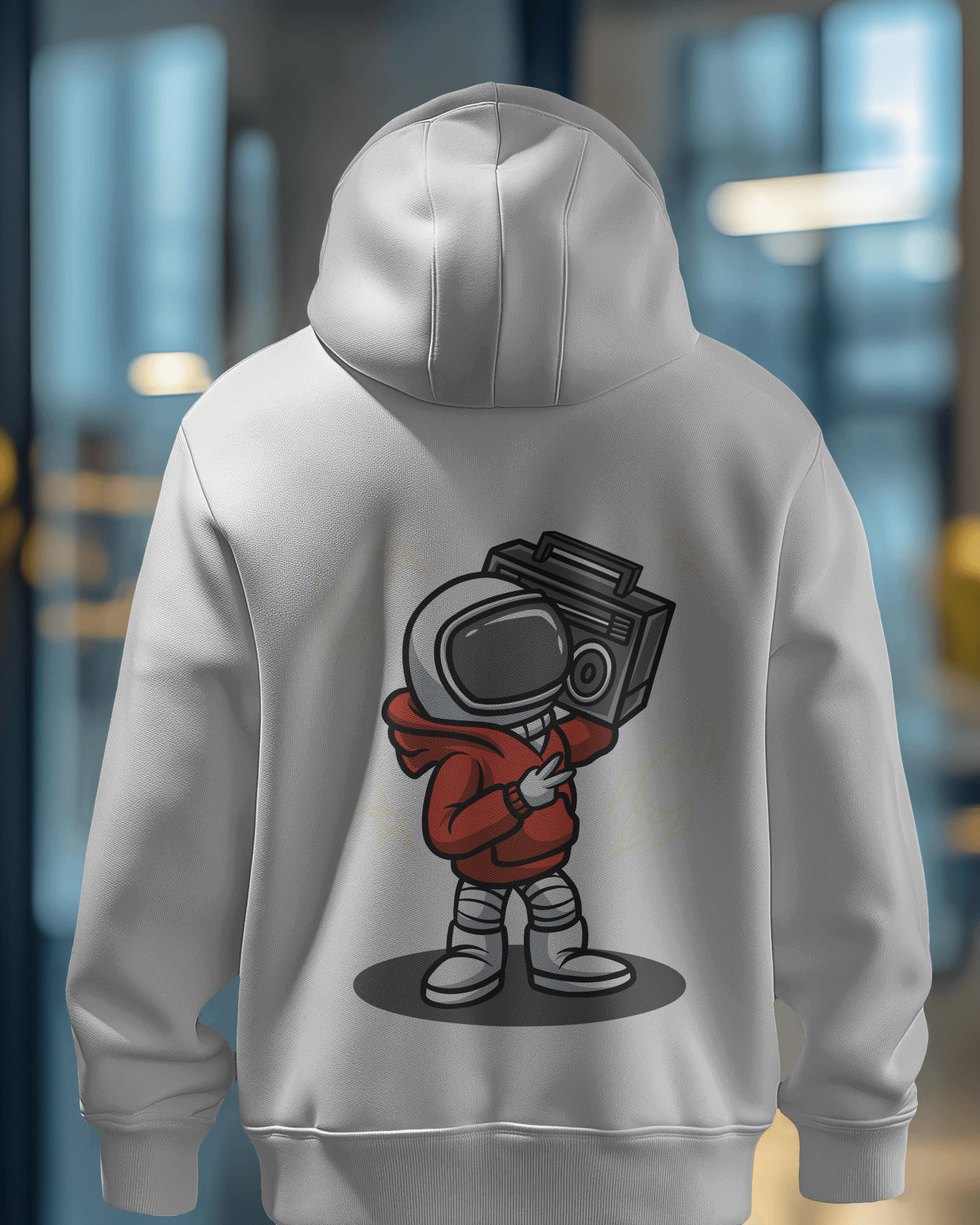 Back Print Hoodie