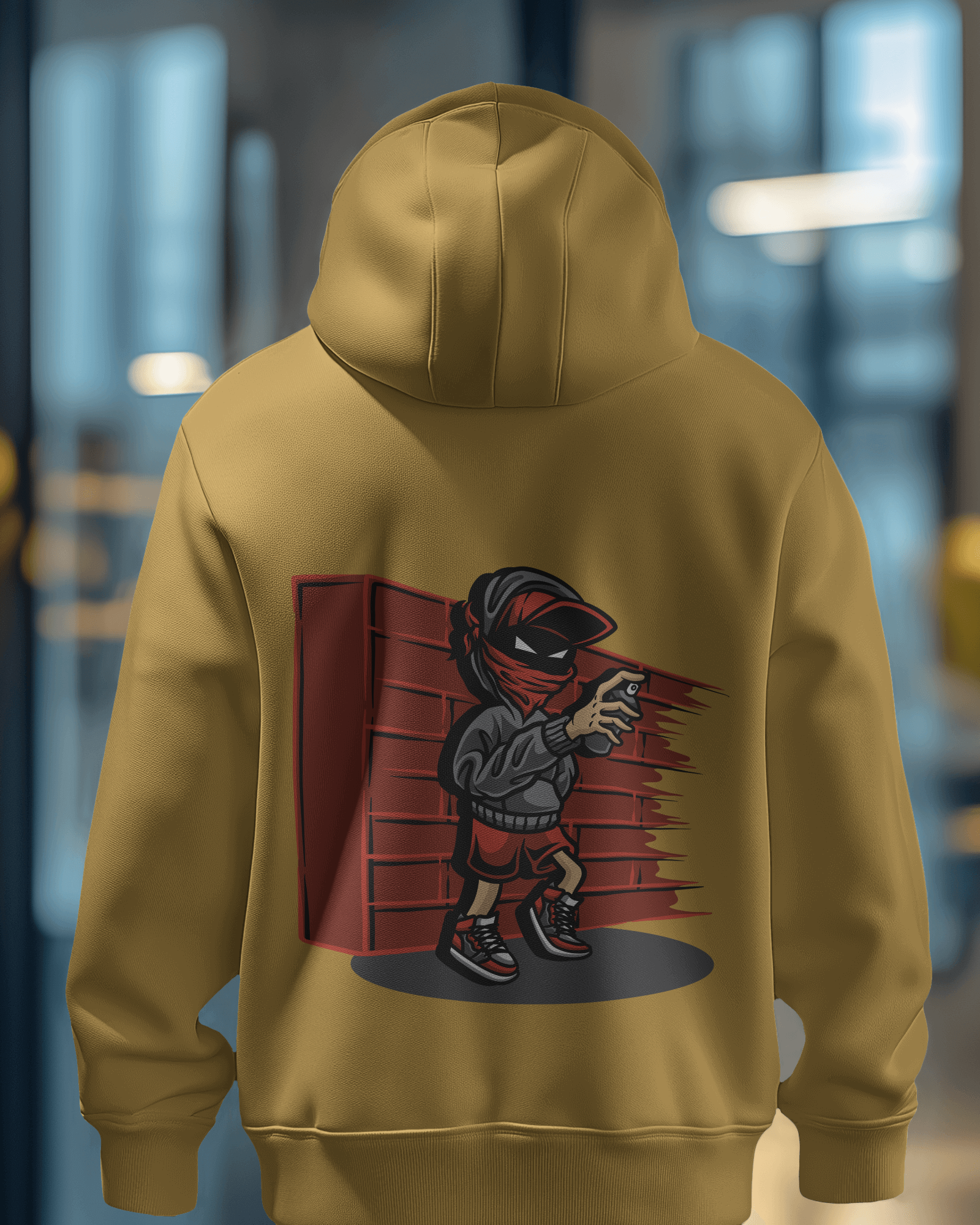 Back Print Hoodie