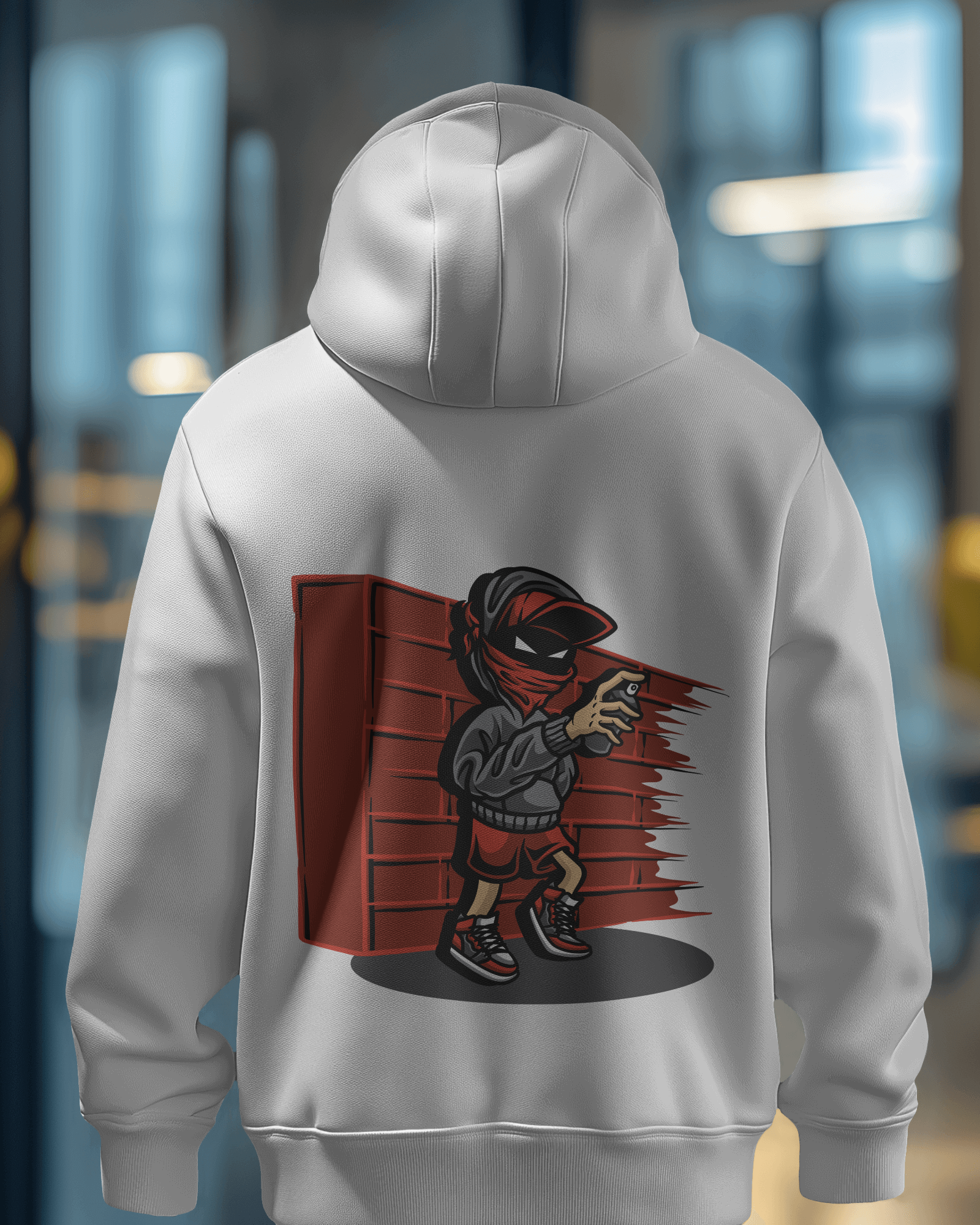 Back Print Hoodie