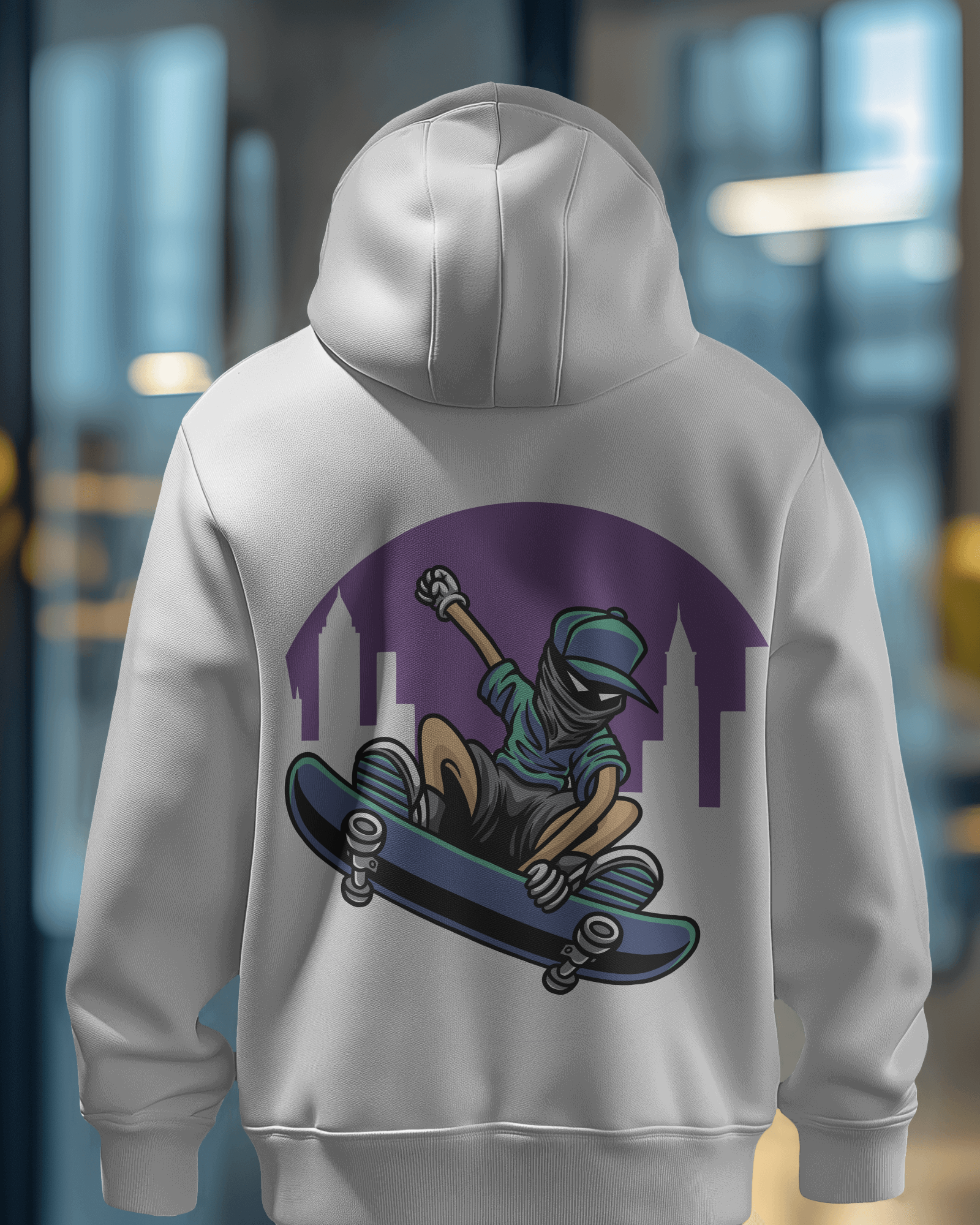 Back Print Hoodie