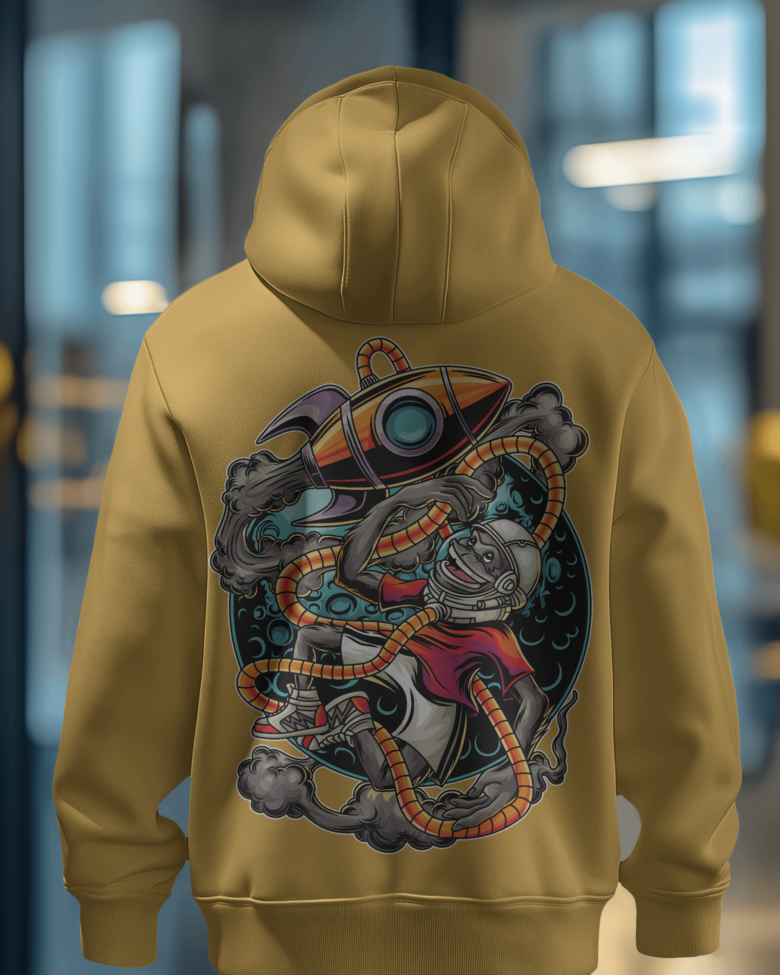 Back Print Hoodie