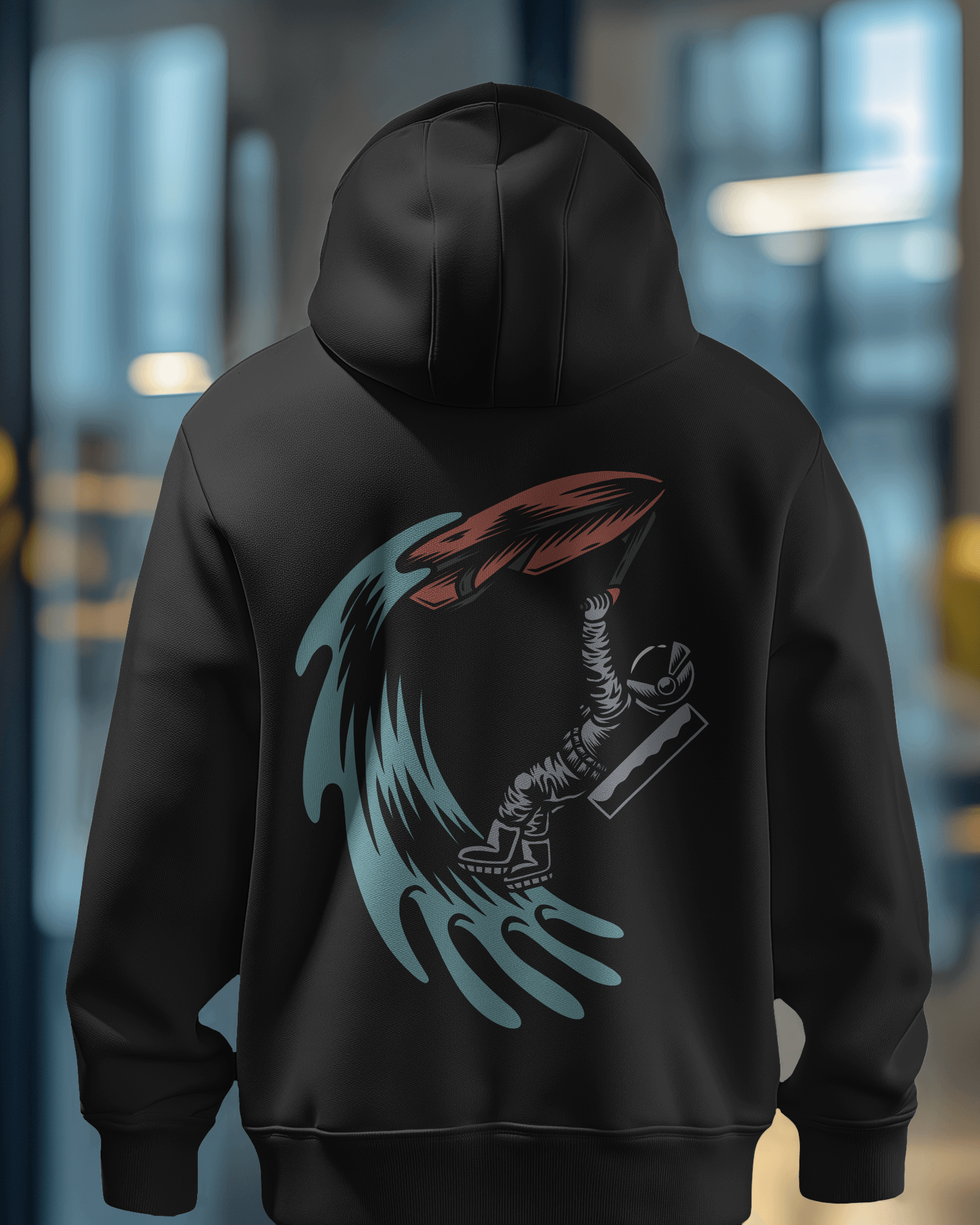 Back Print Hoodie