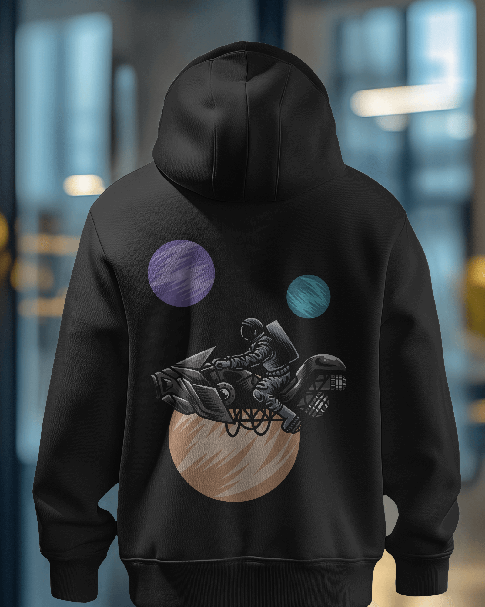 Back Print Hoodie