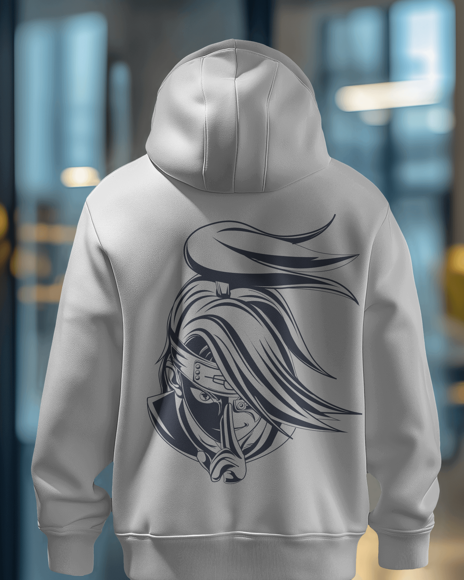 Back Print Hoodie