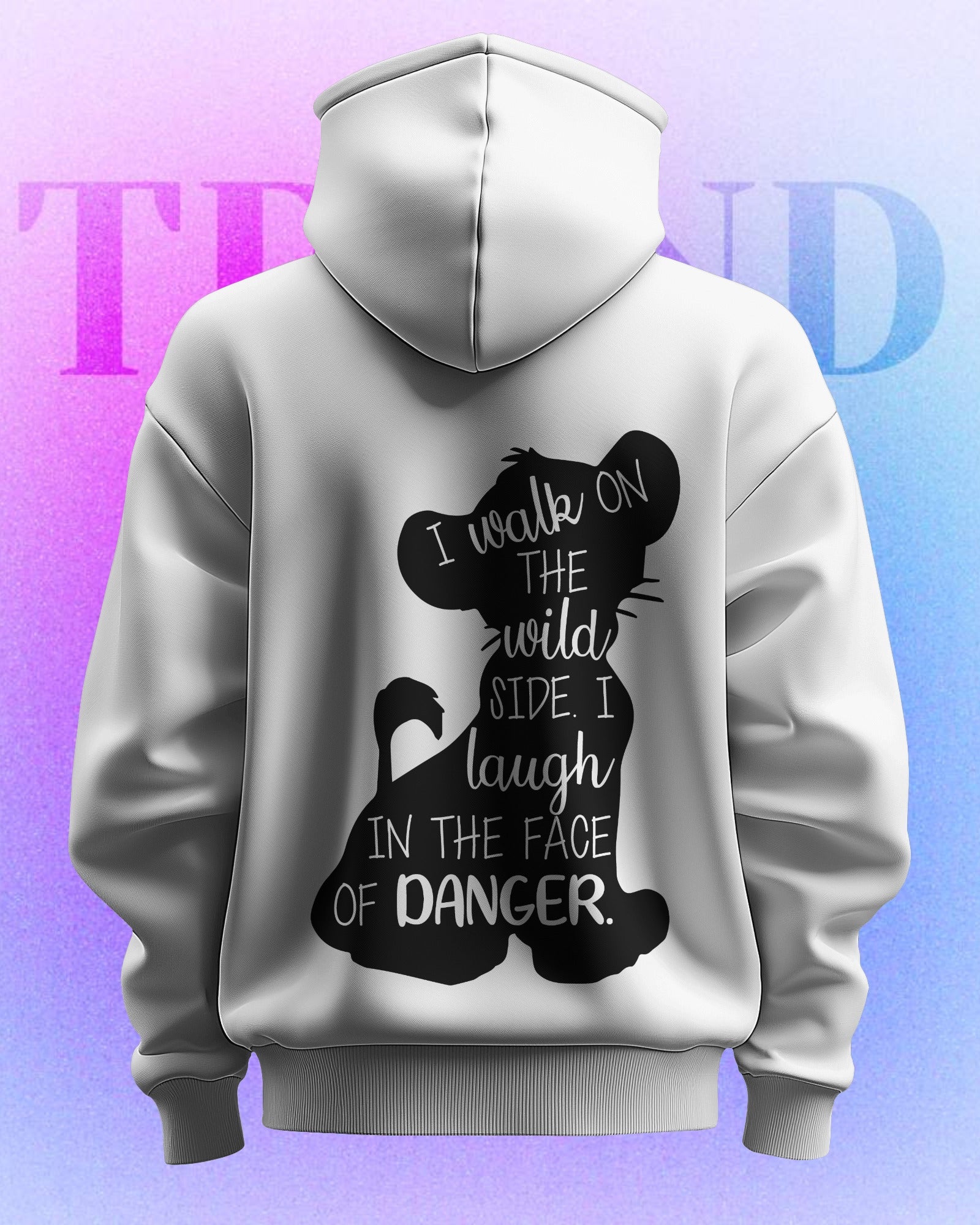 Back Print Hoodie