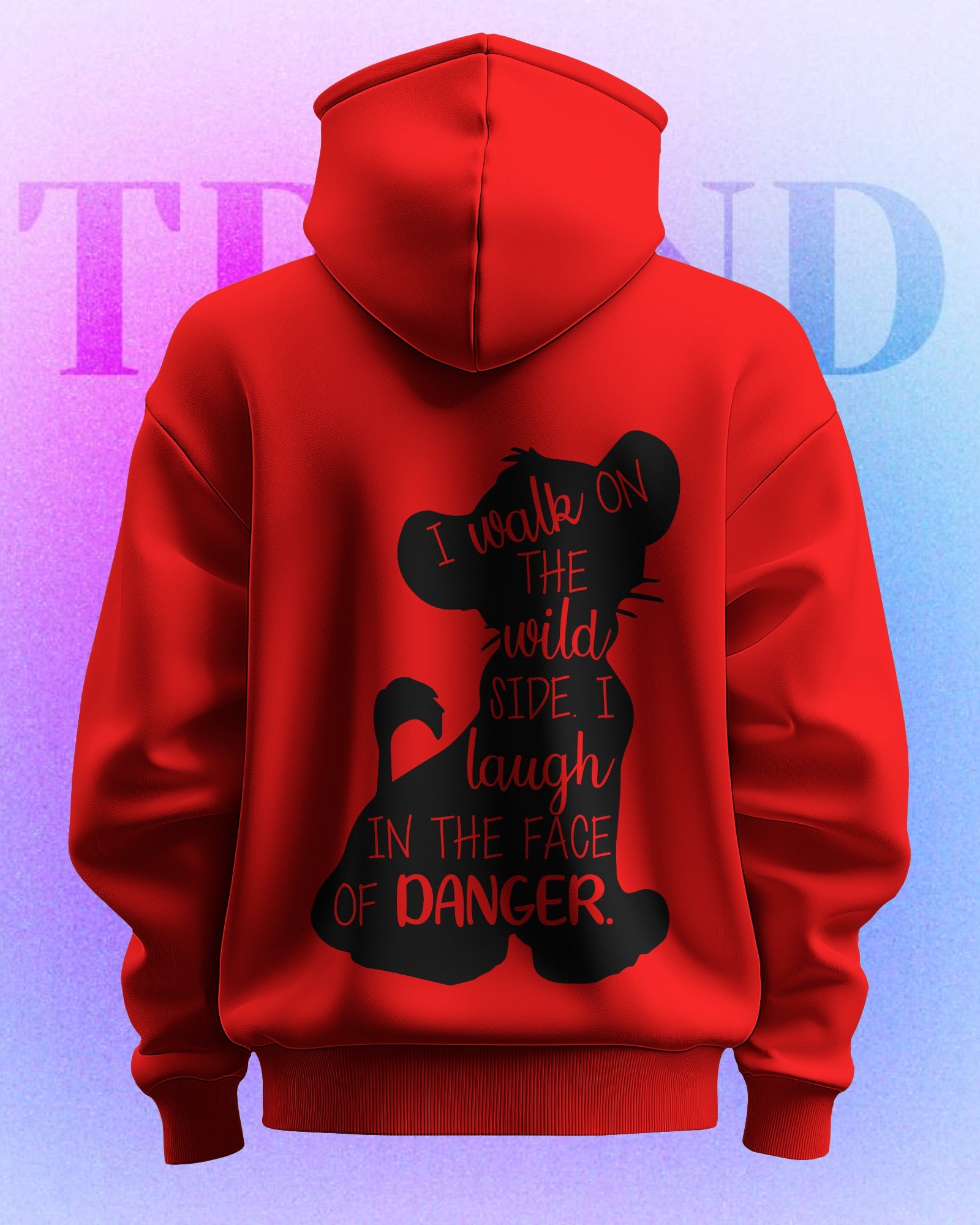 Back Print Hoodie