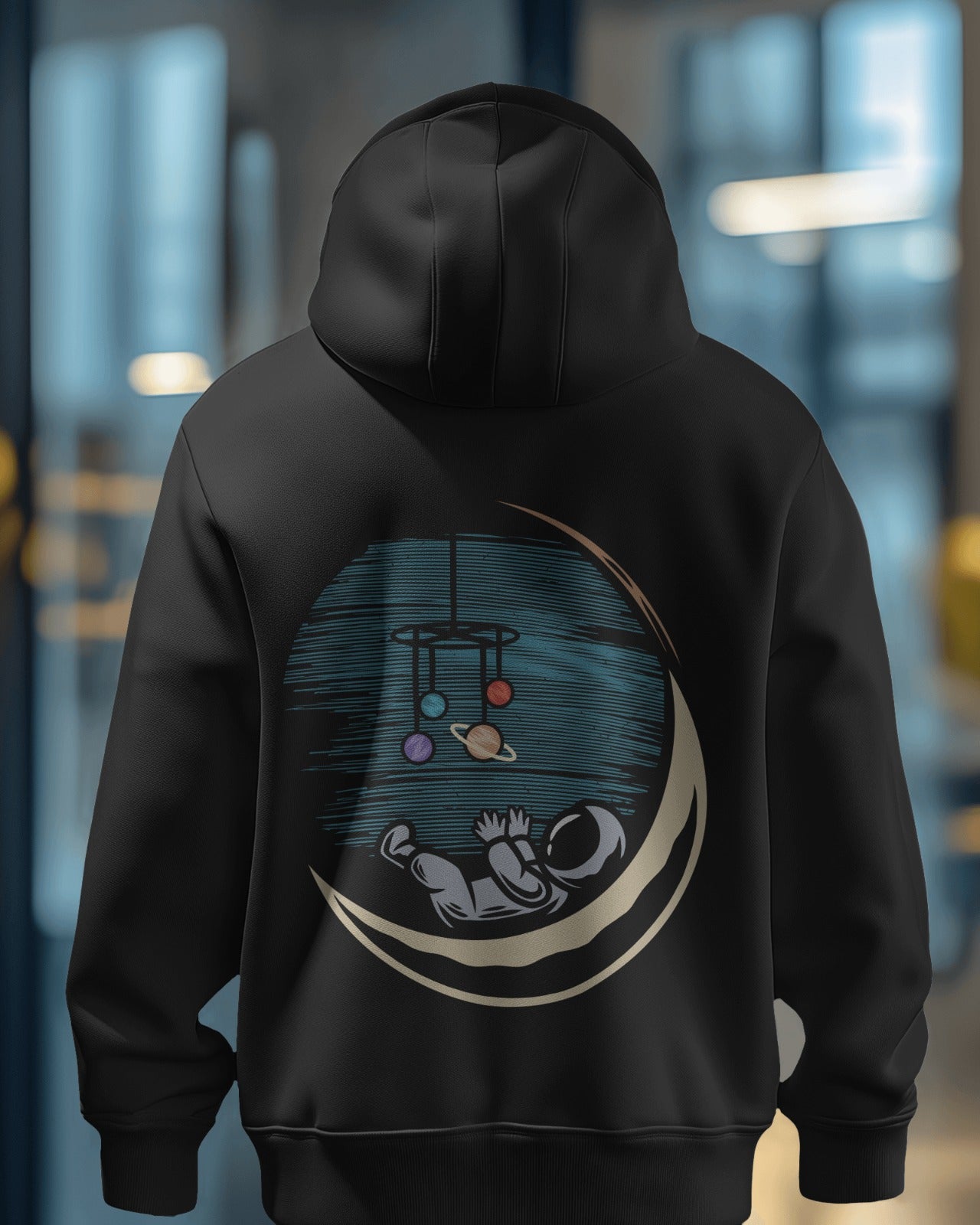 Printed hoodie