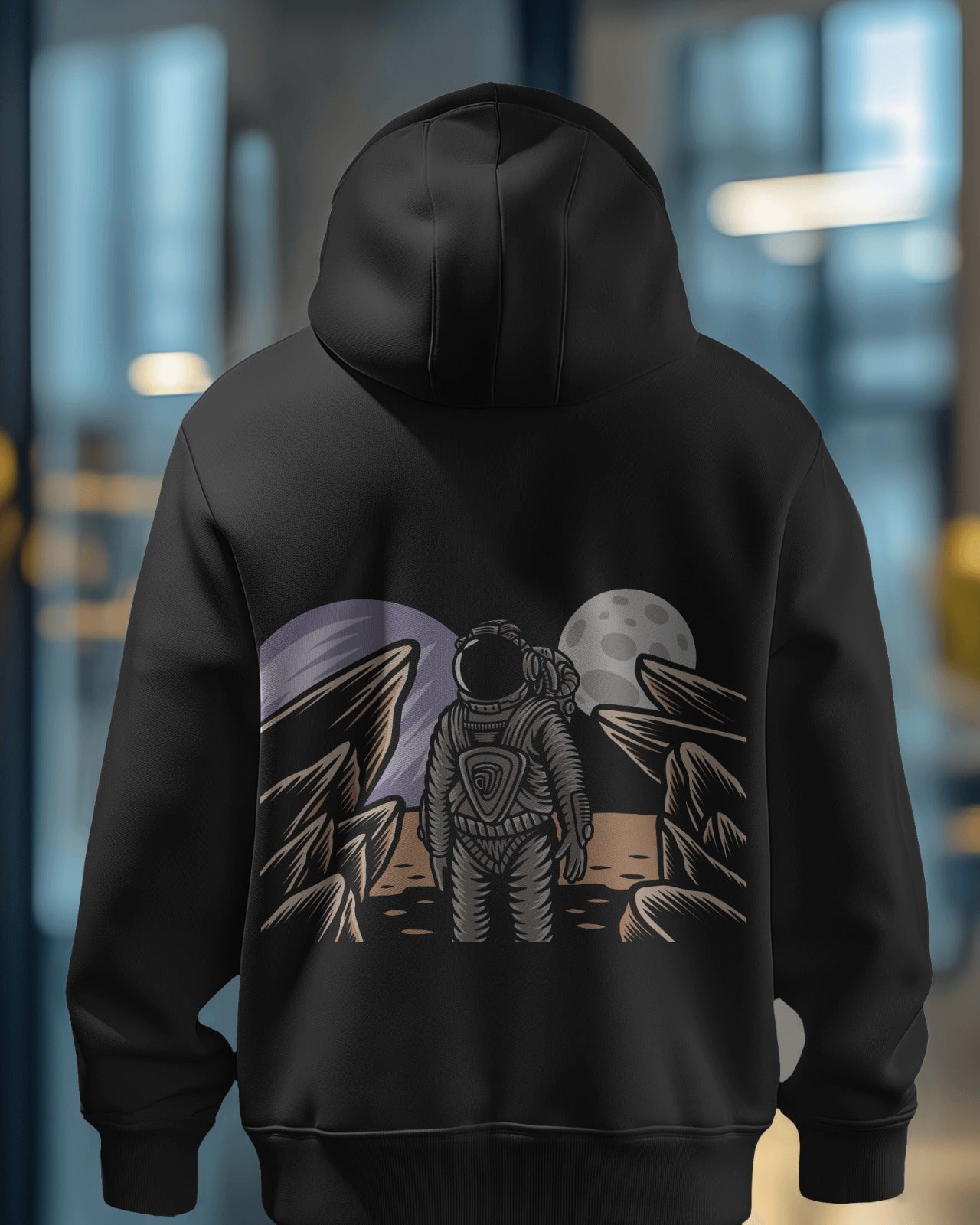 Printed hoodie