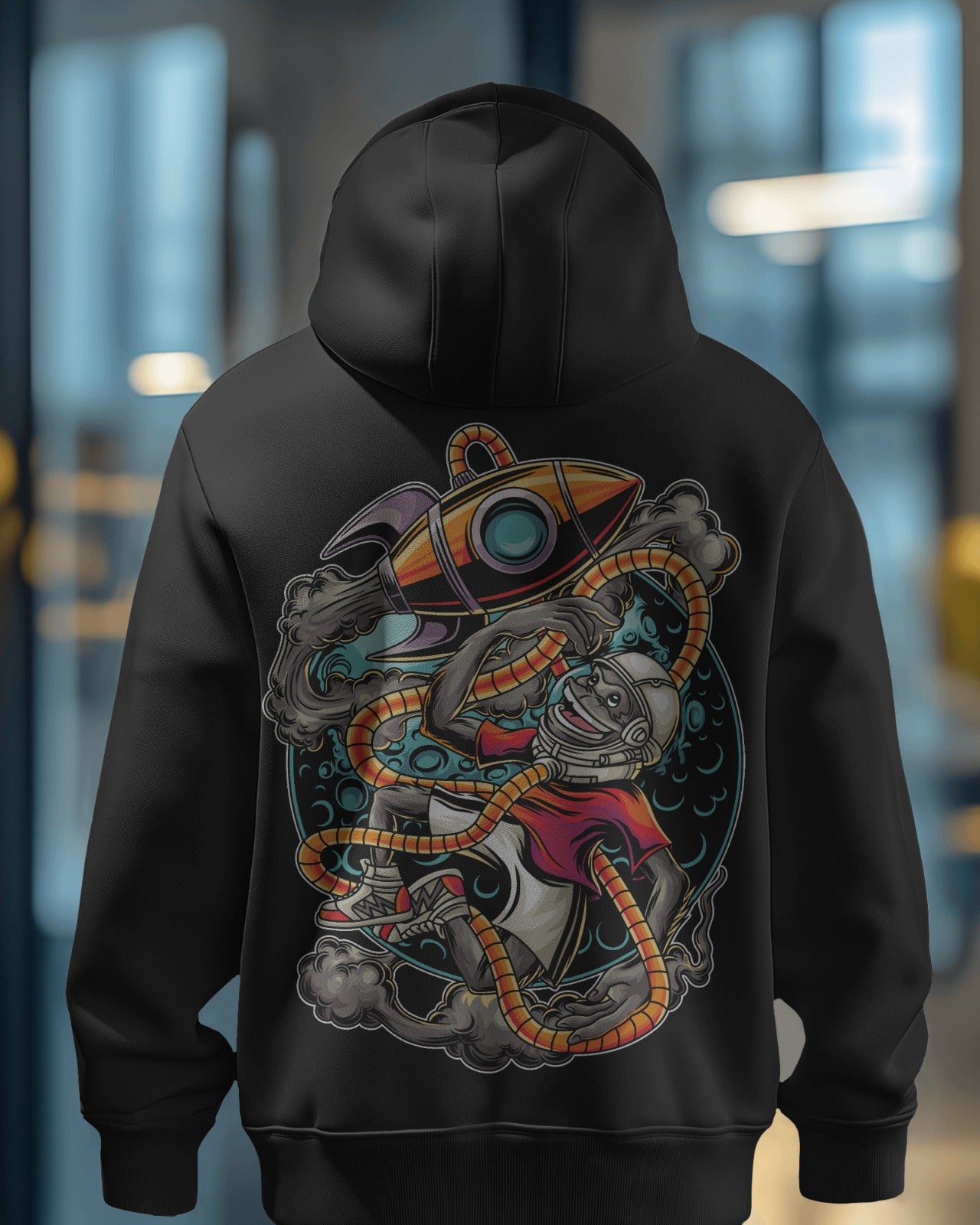 Printed hoodie