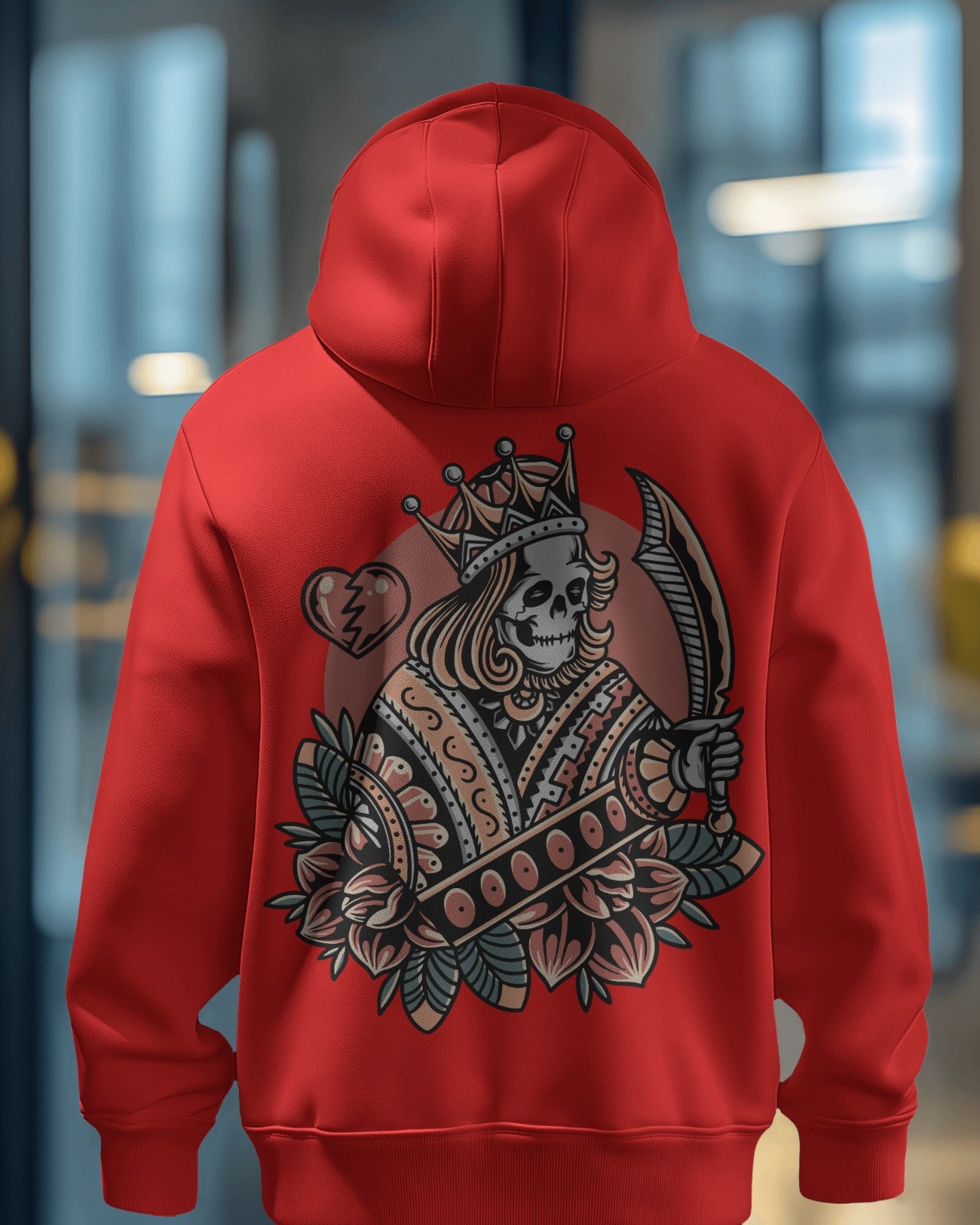 Printed hoodie