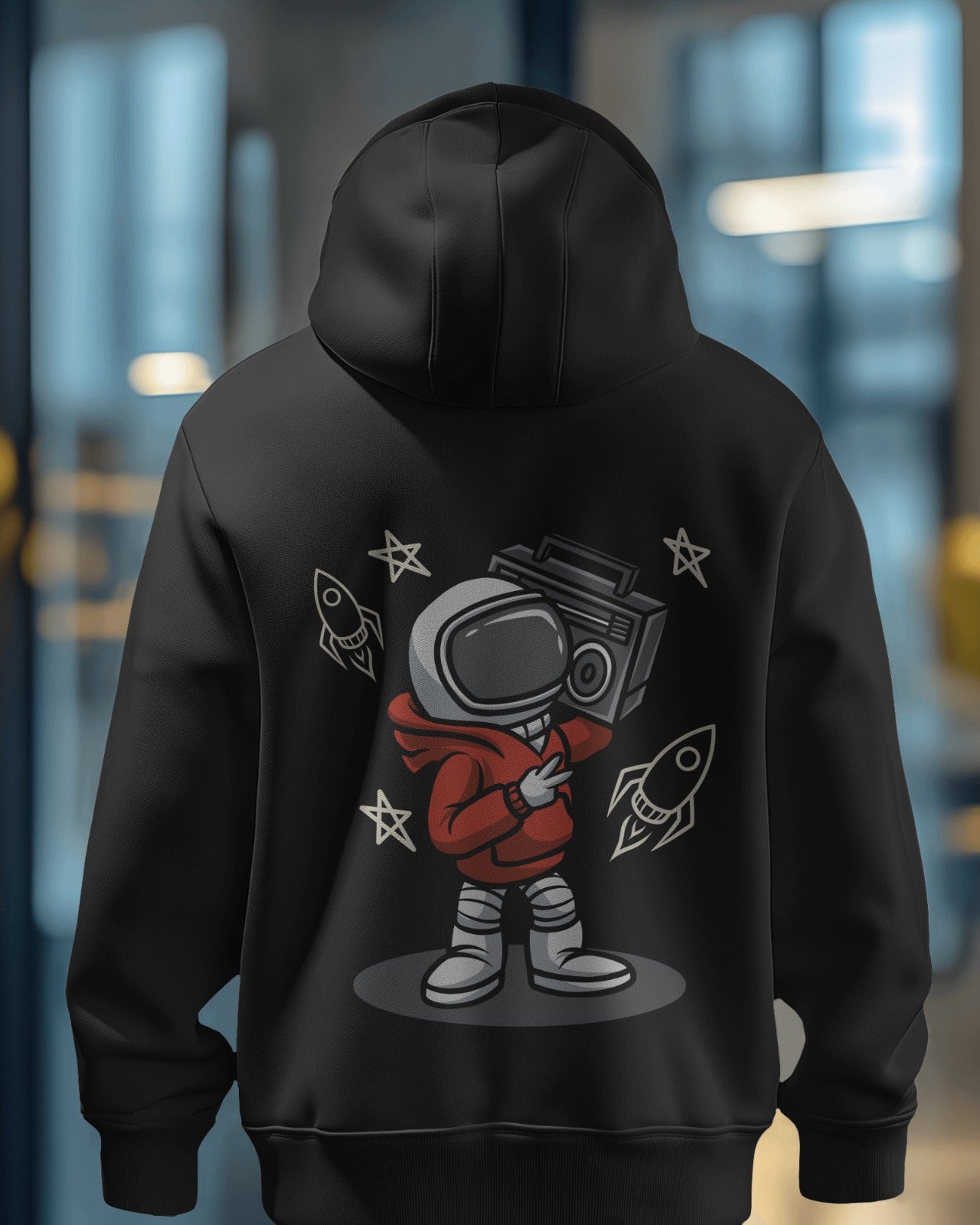 Printed hoodie