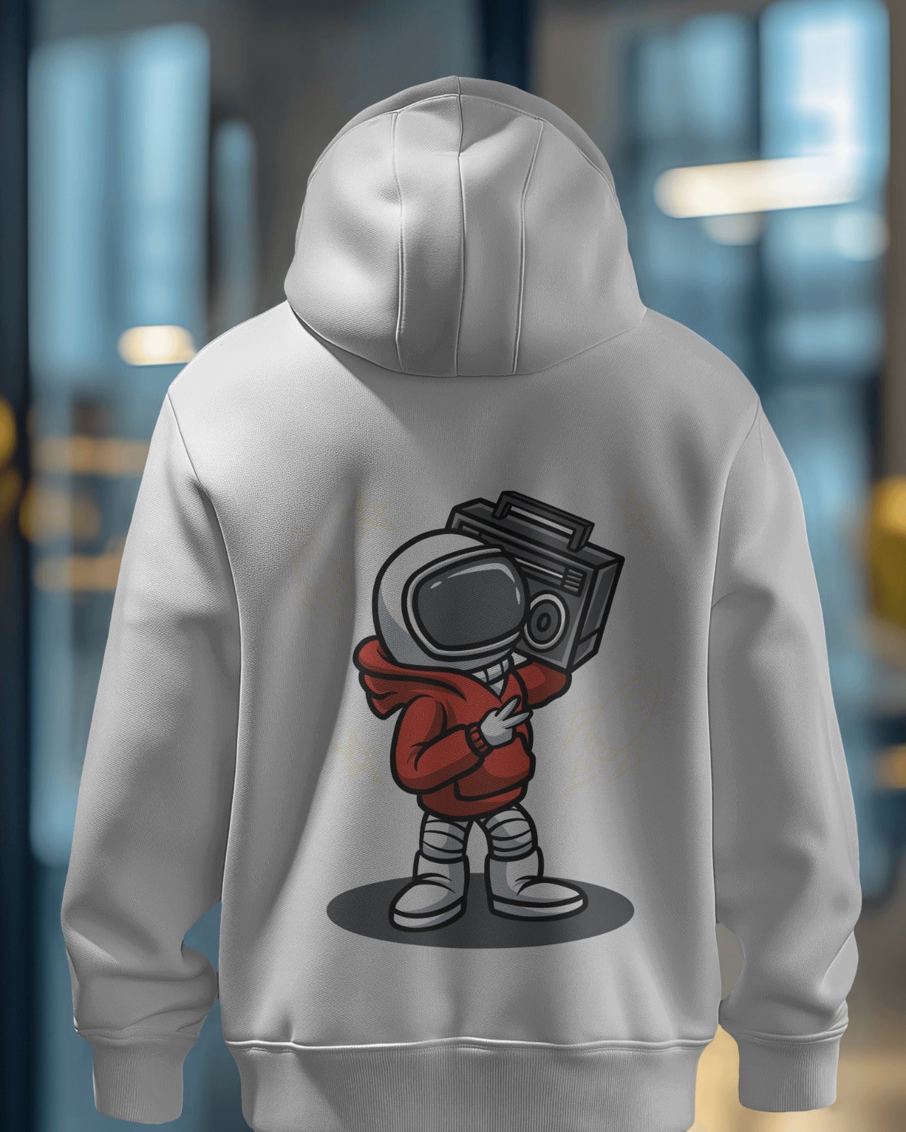 Printed hoodie