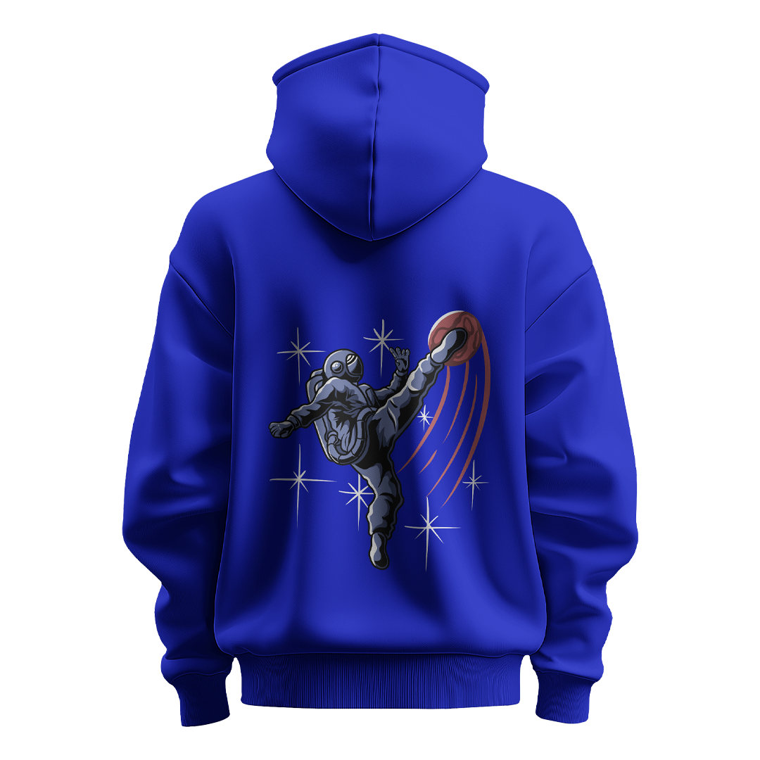 BULL CLOTHING Men's Cosmic Adventure Hoodie | 60% Cotton, 40% Polyester Blend | Premium 280 GSM Fleece for Softness, Comfort, and Durability