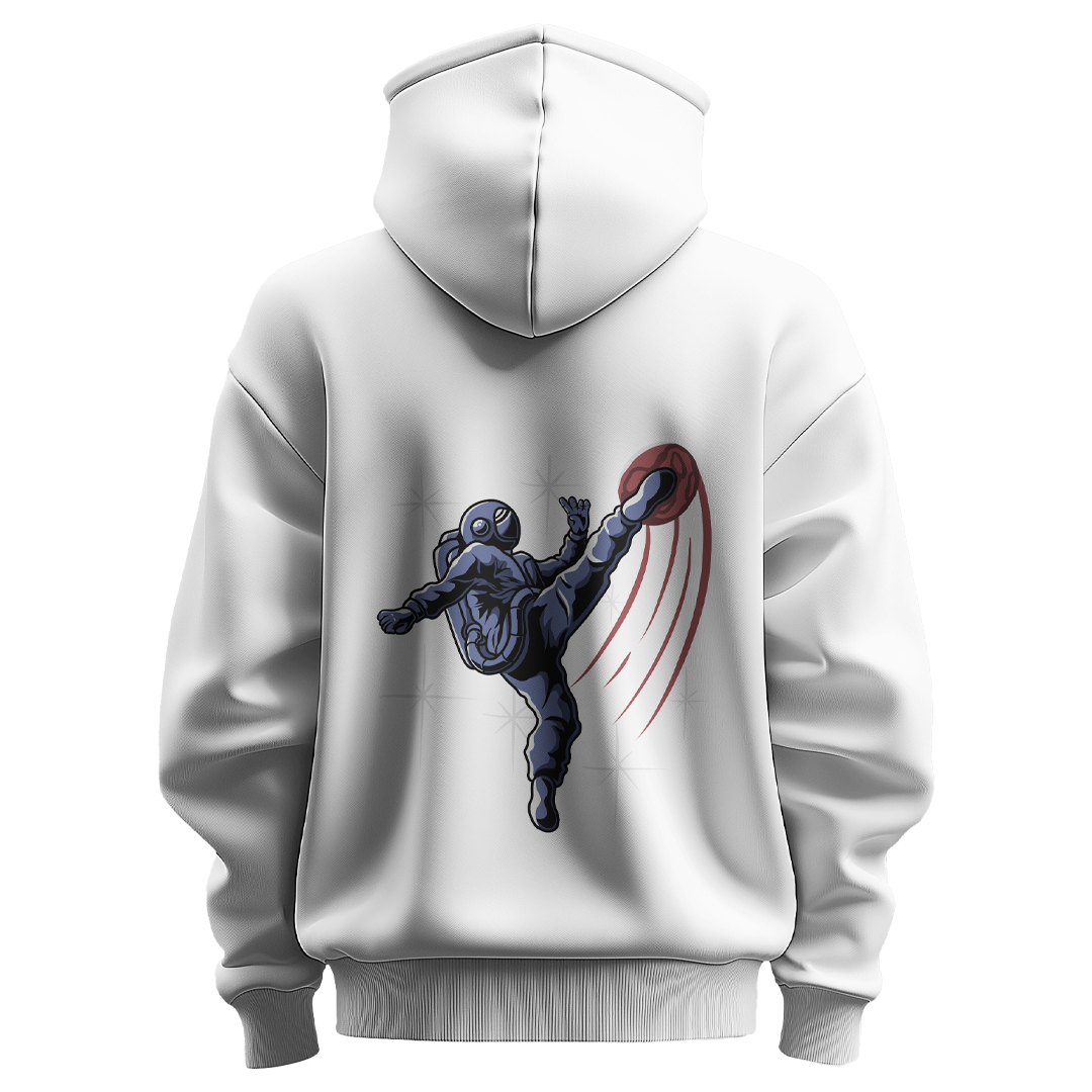 BULL CLOTHING Men's Cosmic Adventure Hoodie | 60% Cotton, 40% Polyester Blend | Premium 280 GSM Fleece for Softness, Comfort, and Durability