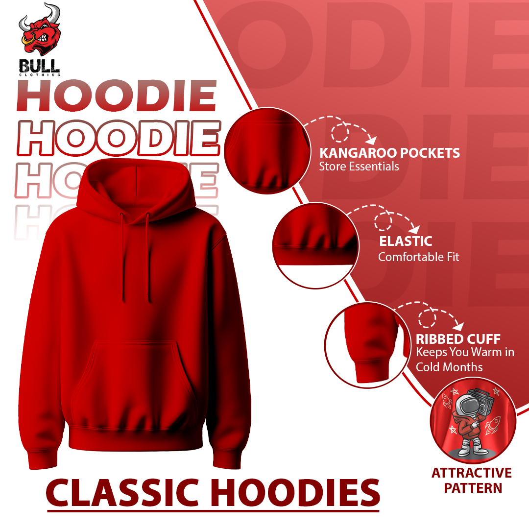 BULL CLOTHING Stylish Retro Astronaut Graphic Mustard Yellow Hoodie Featuring Cool Boombox Design - Comfortable Casual Pullover for Streetwear and Everyday Wear